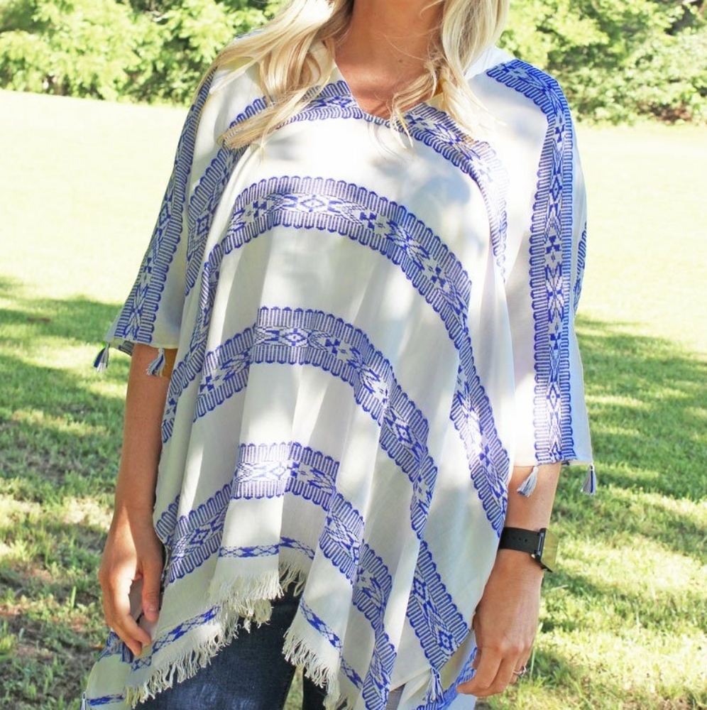 Aztec Inspiration Poncho